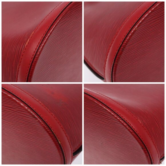 LOUIS VUITTON Epi Cluny Shoulder Bag Red M52257 LV Auth gh714 - Picture 14 of 16
